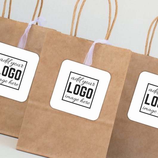 独自のビジネスロゴの作成 スクエアシール