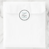 独自のビジネスロゴの作成 ラウンドシール (バッグ)