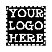 独自のビジネスロゴの作成 ラバースタンプ (インプリント)