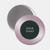 独自のビジネスロゴの昇格、バラ金ゴールド マグネット (正面/裏面)