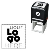 独自のビジネスロゴの自己手書きスタンプを作成する セルフインキングスタンプ (インサイチュ)