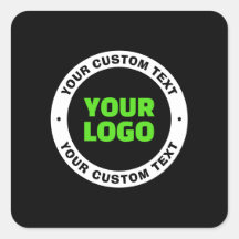 独自のビジネスロゴまたはアップロードしたデザインの追加