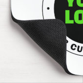 独自のビジネスロゴまたはアップロードしたデザインの追加 マウスパッド (コーナー)