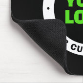 独自のビジネスロゴまたはアップロードしたデザインの追加 マウスパッド (コーナー)