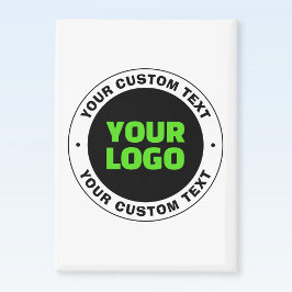 独自のビジネスロゴまたはアップロードしたデザインの追加 マグネット