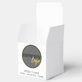 独自のビジネスロゴを作成する白モダン色 フェイバーボックス (オープン)