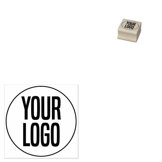 独自のビジネスロゴを作成する ラバースタンプ (押印)