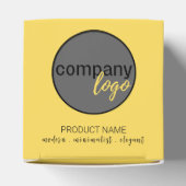 独自のビジネスロゴを黄色でモダン作成 フェイバーボックス (上部)