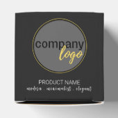 独自のビジネスロゴを黒で作成モダンする フェイバーボックス (上部)