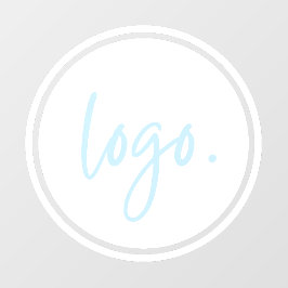 独自のビジネスロゴ会社マーケティングの作成 ウィンドウサイン