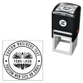 独自のビジネス名カスタムロゴWebサイトの作成 セルフインキングスタンプ (インサイチュ)