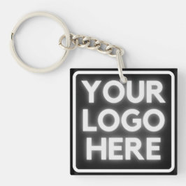 独自のビジネスQRコードの作成 キーホルダー