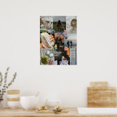 独自のビジョンボード2025フォトコラージュの作成 ポスター (キッチン)