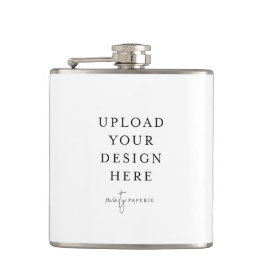 独自のビニール包まれた6ozを作成。メタル フラスク