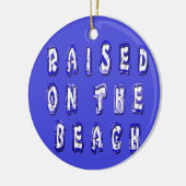 独自のビーチライフを感動的作成 セラミックオーナメント (左)