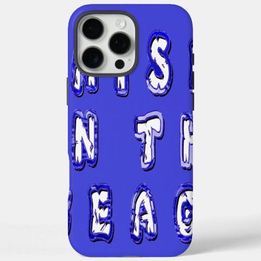 独自のビーチライフを感動的作成 Case-Mate iPhoneケース (裏面)