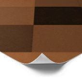 独自のピクセルバックカスタムグラウンドを作成する – オレンジ ポスター (角)