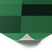 独自のピクセルバックカスタムグラウンドを作成する – 緑 ポスター (角)