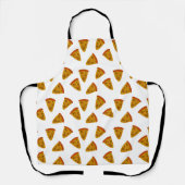 独自のピザシンプルプリントエプロンの作成 エプロン (正面)