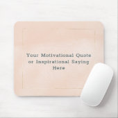 独自のピンクの感動的金ゴールド水色を作成 マウスパッド (マウス)