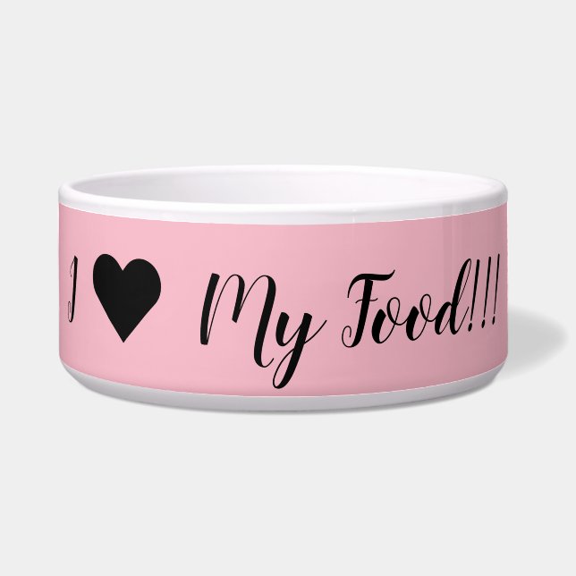 独自のピンクを作成 ボウル (正面)