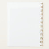 独自のピンククリスタルボールを作成 プランナー手帳 (裏面)