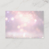 独自のピンク色のグリッターライト《写真》ぼけ味を作成 アドバイスカード (裏面)