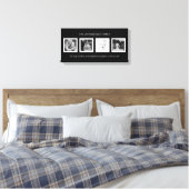 独自のファミリカスタムポートレートの作成 キャンバスプリント (インサイチュ (寝室))