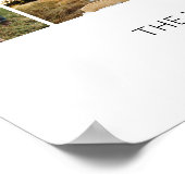 独自のファミリーカスタム17フォトコラージポスターの追加 ポスター (角)