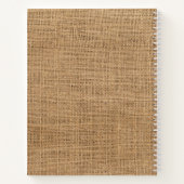 独自のファミリーレシピお気に入りのの作成 ノートブック (裏面)