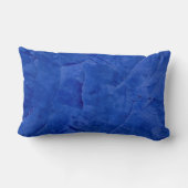 独自のファミリ名を青で作成 ランバークッション (裏面)