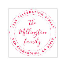 独自のファミリ名スクリプトの作成差出人住所