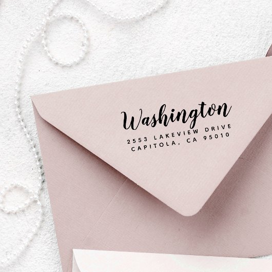 独自のファミリ名スクリプトの作成差出人住所 ラバースタンプ