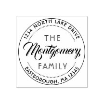 独自のファミリ名スクリプトの作成差出人住所