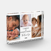 独自のファミリ引用文3フォトコラージュブロックを作成 フォトブロック (左)