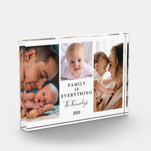 独自のファミリ引用文3フォトコラージュブロックを作成 フォトブロック (左)