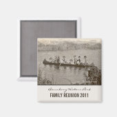 独自のファミリ懇親会キープサクマグネットの作成 マグネット (正面/裏面)