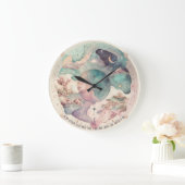 独自のファンタジーマップを作成 ラージ壁時計 (ホーム)