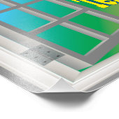 独自の🌿フェイクウィンドウビューの作成 フォトプリント            (角)