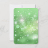 独自のフェスティバルSparkle《写真》ぼけ味背景の作成 出欠カード (裏面)