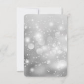 独自のフェスティバルSparkle《写真》ぼけ味背景の作成 出欠カード (裏面)