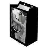 独自のフォトアップロード抱き枕 ミディアムペーパーバッグ (裏面アングル)