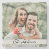 独自のフォトイメージの作成 ストーンコースター (正面)