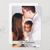 独自のフォトイメージフラットカードの作成 (正面/裏面)