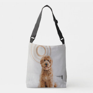 独自のフォトイメージロゴを追加DIY写真 クロスボディバッグ