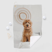 独自のフォトイメージロゴを追加DIY写真 ゴルフタオル (インサイチュ)