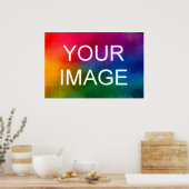 独自のフォトイメーパーソナライズされたジ写真の作成 ポスター (キッチン)