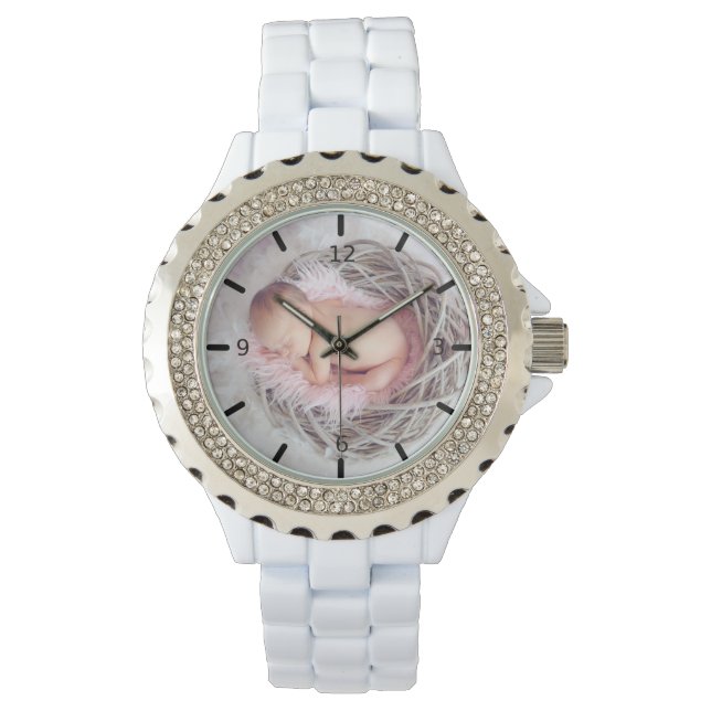 独自のフォトウォッチをパーソナライズ 腕時計 (正面)