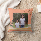 独自のフォトウォーターカラーを作成Boho クッション (ブランケット)