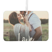 独自のフォトエアコンを追加 カーエアーフレッシュナー (裏面)